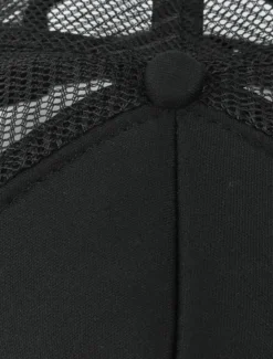 Discount OUKU Men's Snapback Hat Baseball Cap Sun Hat Trucker Hat Mesh Cap Black White Cotton Mesh Mesh Back Fashion Casual Street Daily Graphic Adjustable Sunscreen Breathable