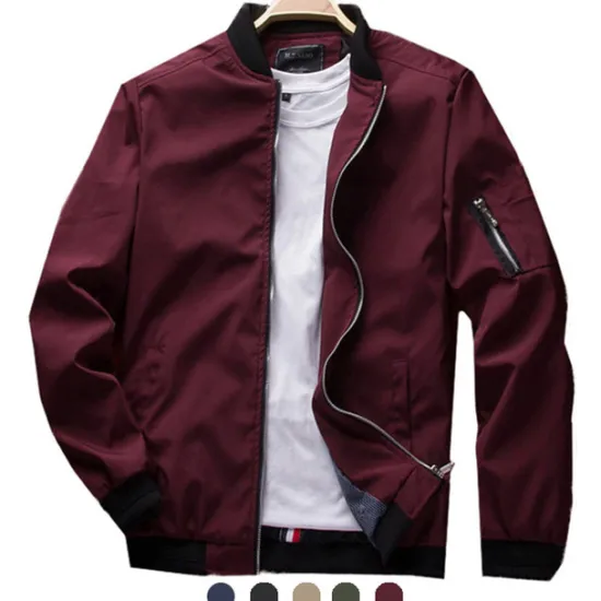 Clearance OUKU Men's Softshell Flight Bomber Jacket Military Tactical Jacket Slim Fit Casual Outdoor Sun Protection Quick Dry Lightweight Windbreaker Jacket Trench Coat Outerwear Top Full Zipper Hunting Fishing