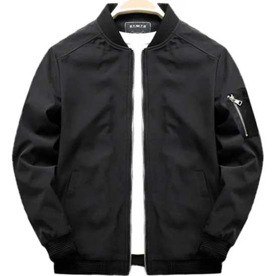 Clearance OUKU Men's Softshell Flight Bomber Jacket Military Tactical Jacket Slim Fit Casual Outdoor Sun Protection Quick Dry Lightweight Windbreaker Jacket Trench Coat Outerwear Top Full Zipper Hunting Fishing