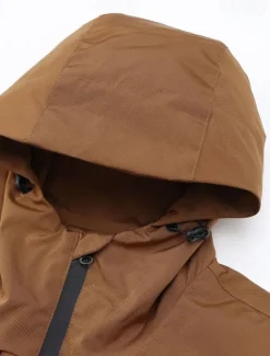New OUKU Men's Softshell Jacket Transition Jacket Going out Waterproof Pocket All Seasons Plain Outdoor Hooded Regular Black White Purple Green Coffee Jacket