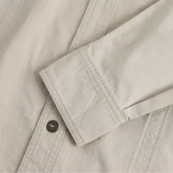 Sale OUKU Men's Solid Color Work Shirt Western Shirt Cargo Shirt Long Sleeve Casual Tactical Sports Outdoor WorkWear Spring Fall Turndown Front Two Pockets Button Up Shirts Army Green Khaki
