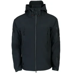 Best OUKU Men's Special Ops Military Tactical Soft Shell Jacket Coat Hunting Fleece Hooded Coat Outdoor Thermal Warm Waterproof Windproof Fleece Lined Lightweight Winter Trench Coat Top Camping Fishing