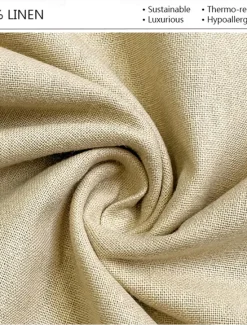 Sale OUKU Men's Starfish Linen Pants Pants Trousers Baggy Pants Mid Waist Vintage Outdoor Daily Wear Streetwear Elastic Drawstring Design Fall & Winter Blue Green Khaki