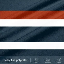 Discount OUKU Men's Striped Rugby Polo Shirts Long Sleeve Polo Shirts Collar Business Casual Formal Outdoor Street Dailywear Buttons 3D Print Spring Fall Winter Red Blue Purple