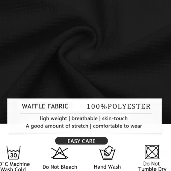 Discount OUKU Men's Striped Waffle Polo Shirts Long Sleeve Polo Shirts Collar Business Casual Formal Outdoor Vacation Dailywear Buttons 3D Print Spring Fall Winter Black Yellow Red