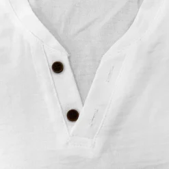 Clearance OUKU Men's Summer Shirt Casual Shirt Beach Shirt T shirt Tee Henley Shirt Plain V Neck Casual Daily Short Sleeve Clothing Apparel Fashion Comfortable