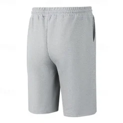 Discount OUKU Men's Summer Shorts Beach Shorts Casual Shorts Pleated Shorts Pocket Drawstring Elastic Waist Plain Comfort Breathable Short Outdoor Vacation Sport Casual Black White