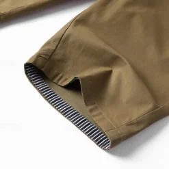 Discount OUKU Men's Summer Shorts Work Shorts Pocket Drawstring Plain Comfort Breathable Knee Length Outdoor Business Fashion Casual Black Blue