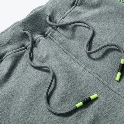 OUKU Men's Sweat Shorts Shorts Summer Shorts Beach Shorts Drawstring Elastic Waist Straight Leg Plain Comfort Breathable Short Casual Daily Holiday Cotton Blend Sports Fashion ArmyGreen Black