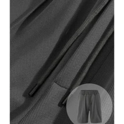 Clearance OUKU Men's Sweat Shorts Shorts Summer Shorts Beach Shorts Pocket Drawstring Elastic Waist Plain Comfort Breathable Short Outdoor Sports Classic Casual Black Brown