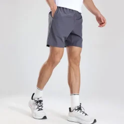OUKU Men's Sweat Shorts Shorts Summer Shorts Pocket Elastic Waist Plain Comfort Short Sports Outdoor Daily Going out Fashion Casual Black Royal Blue Micro-elastic