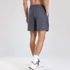 OUKU Men's Sweat Shorts Shorts Summer Shorts Pocket Elastic Waist Plain Comfort Short Sports Outdoor Daily Going out Fashion Casual Black Royal Blue Micro-elastic