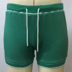 Online OUKU Men's Sweat Shorts Shorts Bermuda shorts Drawstring Elastic Waist Color Block Plain Comfort Sports Short Yoga Daily Fashion Athleisure Micro-elastic Green
