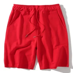 Clearance OUKU Men's Sweat Shorts Shorts Running Shorts Terry Shorts Pocket Plain Comfort Breathable Outdoor Daily Going out Fashion Casual Black White
