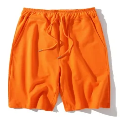 Clearance OUKU Men's Sweat Shorts Shorts Running Shorts Terry Shorts Pocket Plain Comfort Breathable Outdoor Daily Going out Fashion Casual Black White