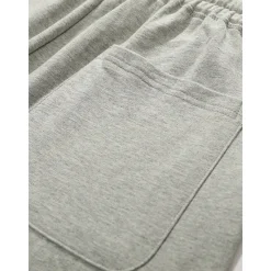 OUKU Men's Sweat Shorts Workout Shorts Casual Shorts Pocket Drawstring Elastic Waist Plain Comfort Breathable Knee Length Casual Daily Holiday Sports Fashion Black Army Green Micro-elastic