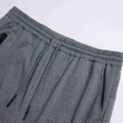 Online OUKU Men's Sweatpants Joggers Drawstring Towel Loop Zipper Pocket Solid Colored Breathable Quick Dry Athletic Weekend Streetwear Casual / Sporty Athleisure Slim Dark Grey Black Stretchy