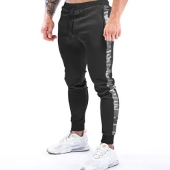New OUKU Men's Sweatpants Joggers Plain Comfort Breathable Outdoor Daily Going out Fashion Casual Black Light Grey