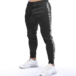 New OUKU Men's Sweatpants Joggers Plain Comfort Breathable Outdoor Daily Going out Fashion Casual Black Light Grey