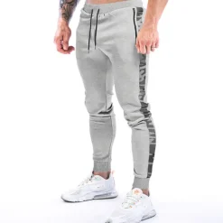 New OUKU Men's Sweatpants Joggers Plain Comfort Breathable Outdoor Daily Going out Fashion Casual Black Light Grey