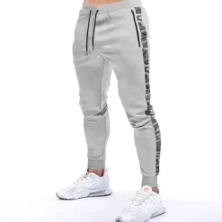 New OUKU Men's Sweatpants Joggers Plain Comfort Breathable Outdoor Daily Going out Fashion Casual Black Light Grey