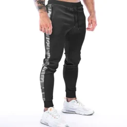 New OUKU Men's Sweatpants Joggers Plain Comfort Breathable Outdoor Daily Going out Fashion Casual Black Light Grey