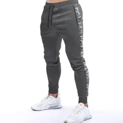 New OUKU Men's Sweatpants Joggers Plain Comfort Breathable Outdoor Daily Going out Fashion Casual Black Light Grey