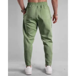 New OUKU Men's Sweatpants Joggers Trousers Casual Pants Drawstring Elastic Waist Zipper Pocket Plain Comfort Breathable Outdoor Casual Daily Sports Fashion Black Royal Blue