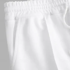 OUKU Men's Sweatpants Joggers Trousers Pleated Pants Drawstring Elastic Waist Plain Comfort Breathable Full Length Casual Daily Holiday Sports Fashion Black White Micro-elastic