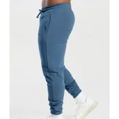 Hot OUKU Men's Sweatpants Joggers Trousers Pocket Drawstring Elastic Waist Plain Comfort Sports Outdoor Daily Fashion Casual Black White Micro-elastic