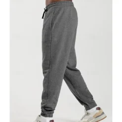 Hot OUKU Men's Sweatpants Joggers Trousers Pocket Drawstring Elastic Waist Plain Comfort Sports Outdoor Daily Fashion Casual Black White Micro-elastic