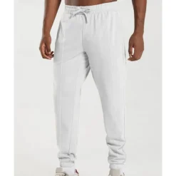 Hot OUKU Men's Sweatpants Joggers Trousers Pocket Drawstring Elastic Waist Plain Comfort Sports Outdoor Daily Fashion Casual Black White Micro-elastic