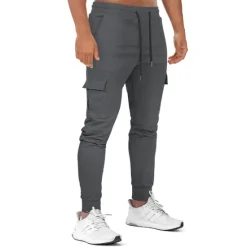 Clearance OUKU Men's Sweatpants Joggers Trousers Pocket Plain Comfort Breathable Outdoor Daily Going out Fashion Casual Black Army Green