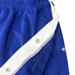 Sale OUKU Men's Sweatpants Joggers Tear Away Pants Trousers Straight Leg Sweatpants Drawstring Elastic Waist Side Button Plain Comfort Breathable Full Length Outdoor Daily Going out Fashion Casual Black Blue