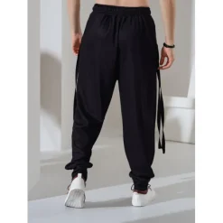 Clearance OUKU Men's Sweatpants Joggers Trousers Drawstring Side Pockets Elastic Waist Animal Graphic Prints Comfort Breathable Sports Outdoor Casual Daily Cotton Blend Terry Streetwear Designer Black Purple