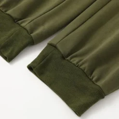Best OUKU Men's Sweatpants Joggers Trousers Track Pants Drawstring Elastic Waist Geometric Pattern Sports Outdoor Athleisure ArmyGreen Black