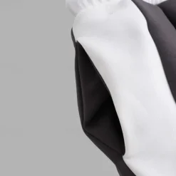 Hot OUKU Men's Sweatpants Joggers Wide Leg Sweatpants Trousers Pocket Drawstring Elastic Waist Color Block Comfort Breathable Outdoor Daily Going out Fashion Casual Black Light Grey