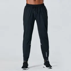 Clearance OUKU Men's Sweatpants Running Pants Track Pants Drawstring Elastic Waistband Zipper Pocket Pants / Trousers Outdoor Sports & Outdoor Athletic Fall Quick Dry Lightweight Soft Marathon Running Workout