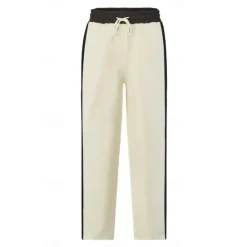 New OUKU Men's Sweatpants Trousers Casual Pants Patchwork Pocket Drawstring Color Block Comfort Vacation Sports Outdoor Casual Black White Micro-elastic