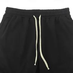 Outlet OUKU Men's Sweatpants Trousers Casual Pants Drawstring Elastic Waist Straight Leg Plain Comfort Sports Outdoor Daily Fashion Casual Black Pink Micro-elastic
