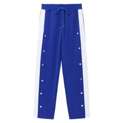 Hot OUKU Men's Sweatpants Wide Leg Sweatpants Joggers Trousers Straight Leg Sweatpants Drawstring Elastic Waist Side Button Plain Comfort Breathable Outdoor Daily Going out Fashion Casual Black White