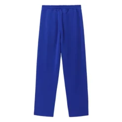 Hot OUKU Men's Sweatpants Wide Leg Sweatpants Joggers Trousers Straight Leg Sweatpants Drawstring Elastic Waist Side Button Plain Comfort Breathable Outdoor Daily Going out Fashion Casual Black White