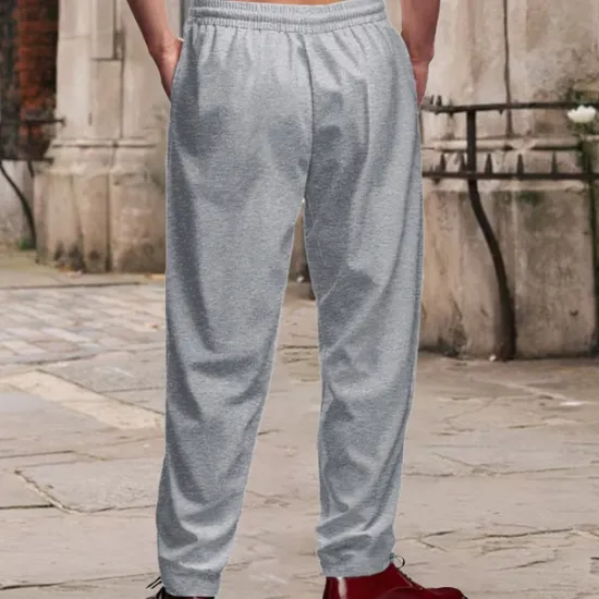 Sale OUKU Men's Sweatpants Wide Leg Sweatpants Trousers Pocket Drawstring Elastic Waist Plain Comfort Sports Outdoor Daily Fashion Casual ArmyGreen Black Micro-elastic