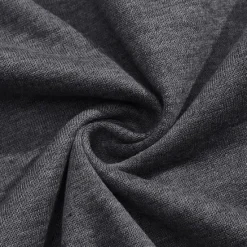 Outlet OUKU Men's Sweatshirt Black White Khaki Dark Gray Crew Neck Plain Patchwork Ribbed Front Pocket Sports & Outdoor Daily Holiday Polyester Corduroy Streetwear Basic Casual Fall & Winter Clothing Apparel