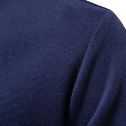 New OUKU Men's Sweatshirt Black Yellow Navy Blue Brown Dark Gray Lapel Color Block Patchwork Sports & Outdoor Daily Holiday Polyester Streetwear Basic Casual Spring & Fall Clothing Apparel Hoodies