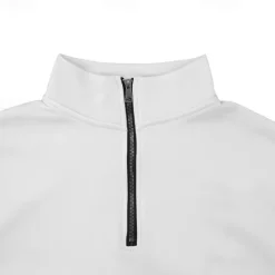 New OUKU Men's Sweatshirt Quarter Zip Sweatshirt Apricot Black White Red Light Grey Half Zip Plain Sports & Outdoor Daily Holiday Polyester Streetwear Basic Casual Spring & Fall Clothing Apparel Hoodies