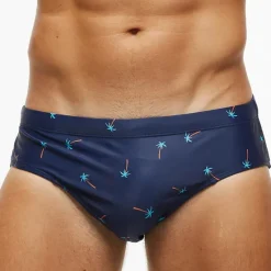 Sale OUKU Men's Swim Shorts Swim Trunks Swim Briefs Spandex Bottoms Breathable Quick Dry Micro-elastic 2 in 1 Drawstring - Swimming Surfing Beach Water Sports Solid Colored Spring Summer