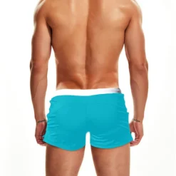 Hot OUKU Men's Swim Shorts Swim Trunks Quick Dry with Mesh Lining Board Shorts Drawstring Zipper Pocket Breathable Bottoms - Swimming Surfing Beach Water Sports Solid Colored Spring Summer