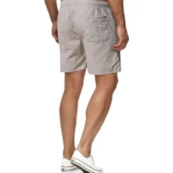 Clearance OUKU Men's Swim Shorts Swim Trunks Board Shorts Beach Shorts Running Shorts Drawstring Elastic Waist Plain Print Quick Dry Outdoor Short Casual Beach Cotton Blend Shorts Casual / Sporty Green Black