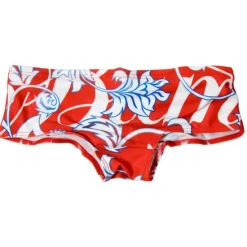 Sale OUKU Men's Swim Shorts Swimwear Swim Briefs Print Graphic Prints Flower / Floral Breathable Soft Outdoor Casual Daily Hawaiian Stylish Black White Micro-elastic